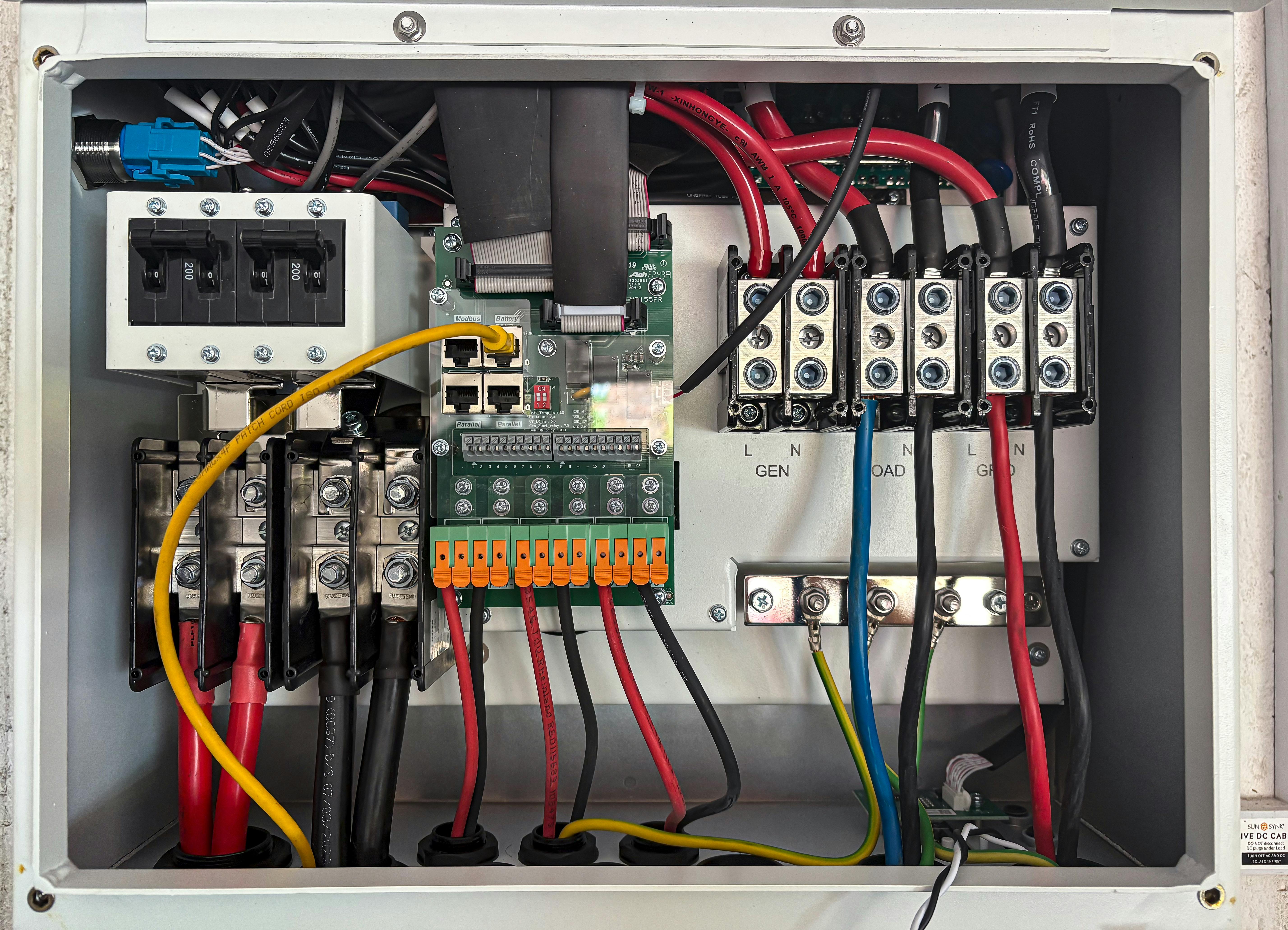 Electrical panel upgrade and installation